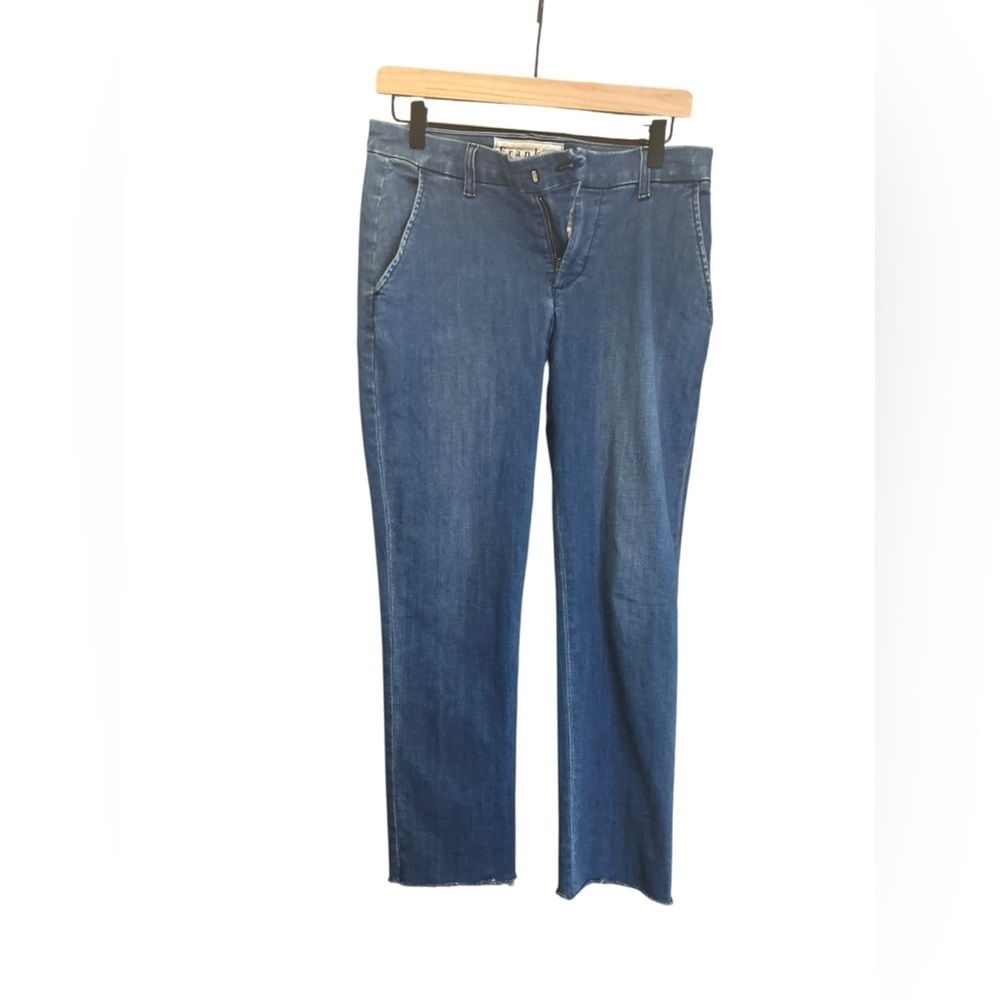 Frank & Eileen Wicklow Jeans Size 4 Blue Denim Slim Straight Ankle Pants
